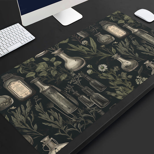 Dark Academia Mouse Pad Desk Cover